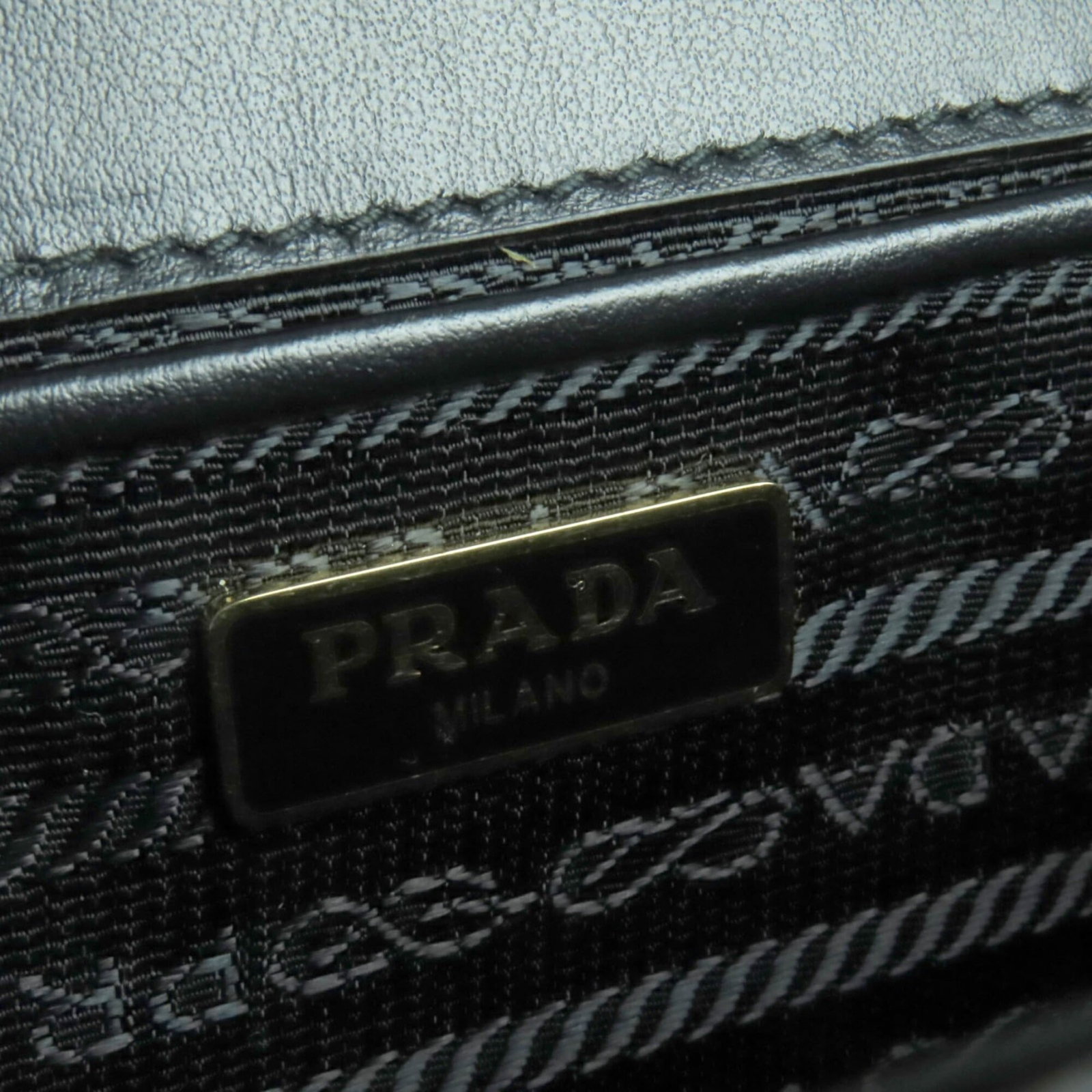 Saffiano Leather Prada Triangle Bag - 12