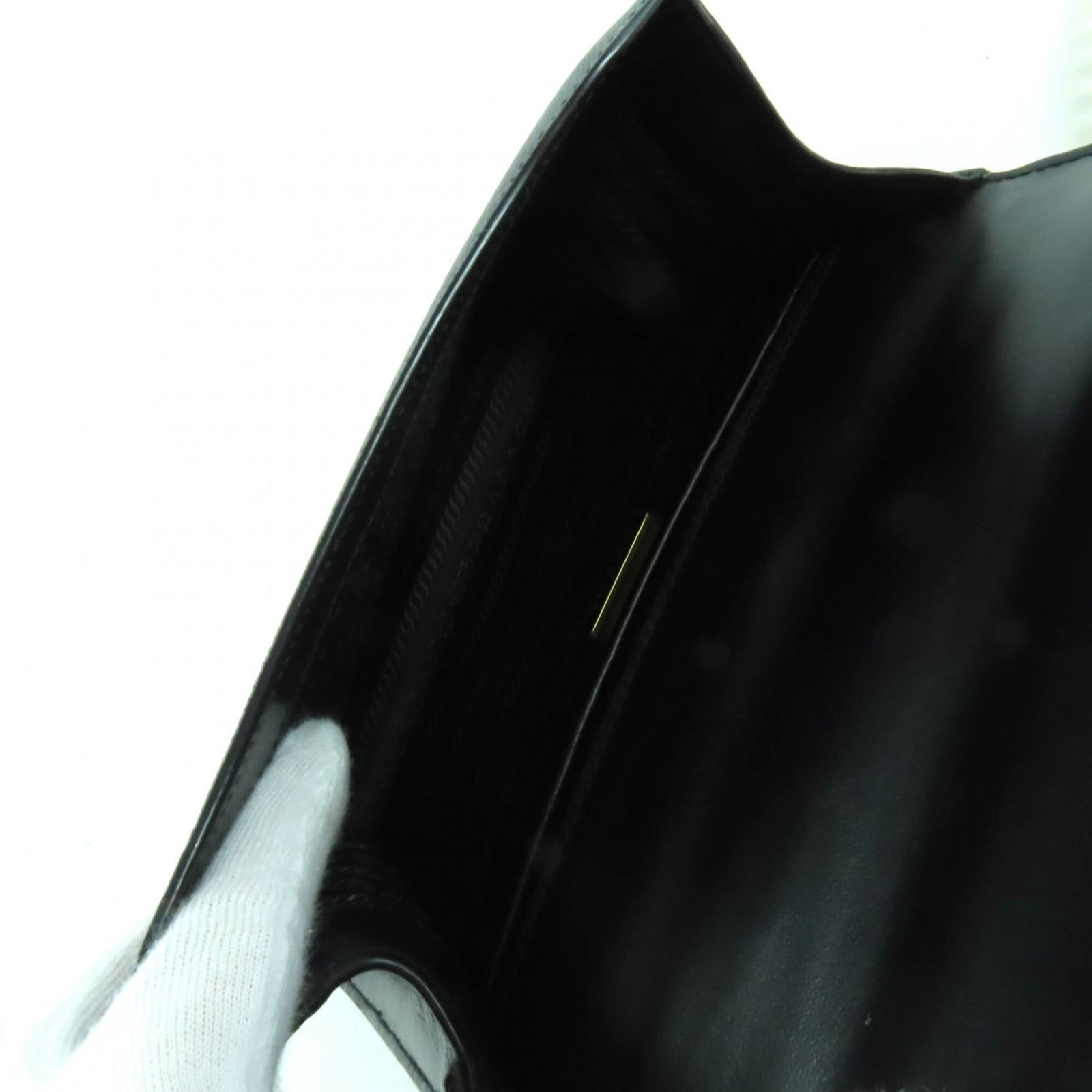 Saffiano Leather Prada Triangle Bag - 5