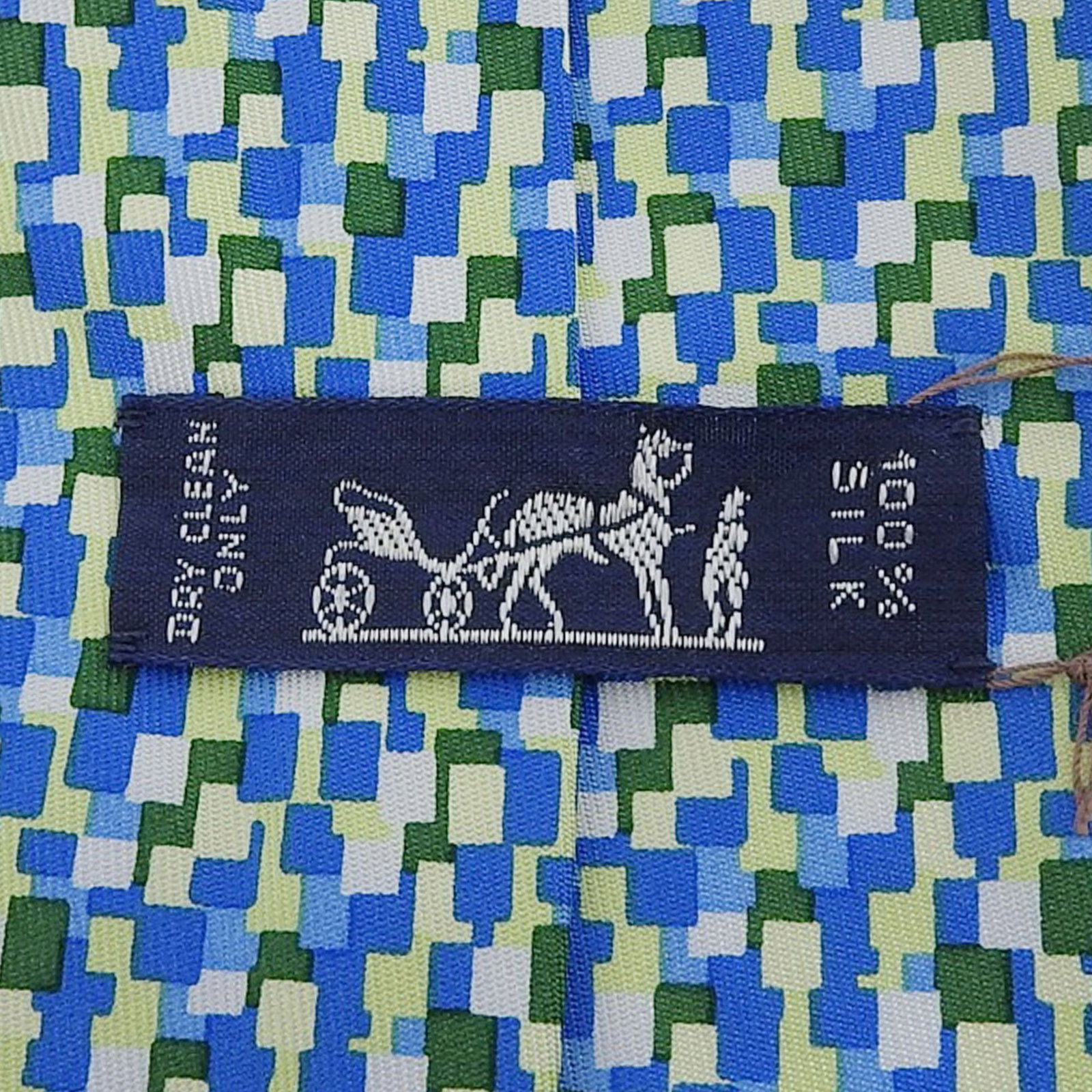 Silk cravat from Hermes - 7