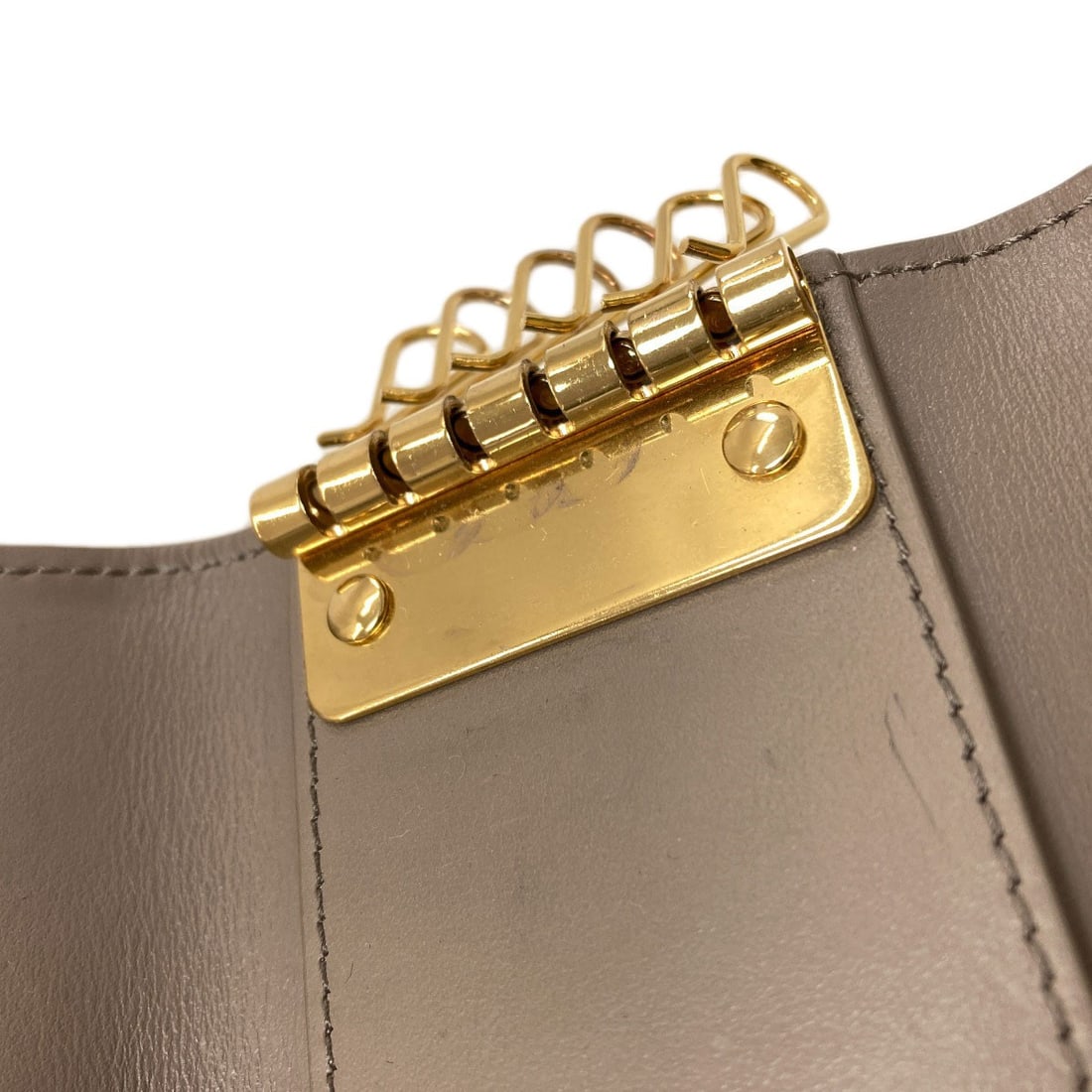 Celine Triomphe Key Holder Calf - 15