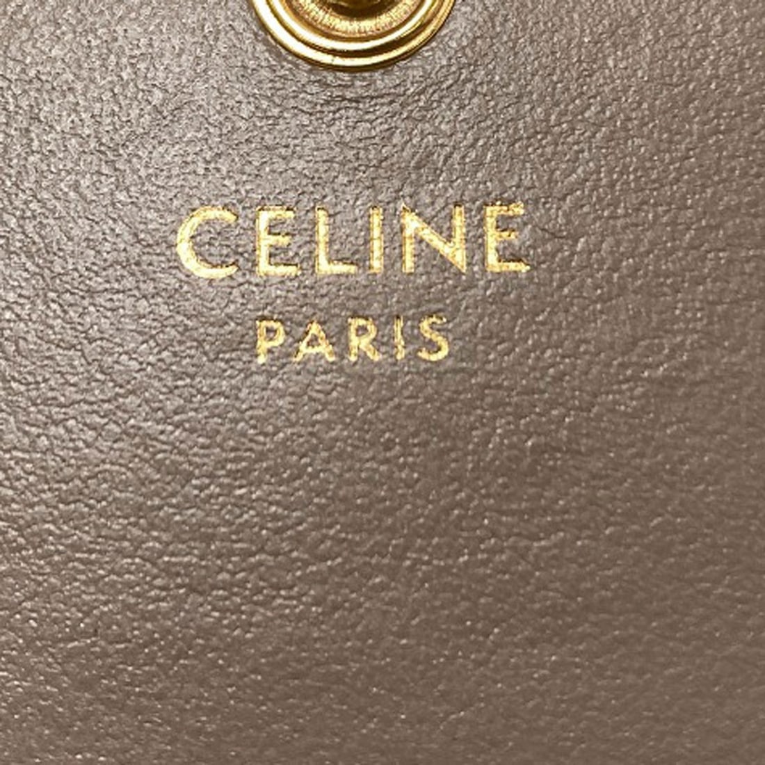 Celine Triomphe Key Holder Calf - 5