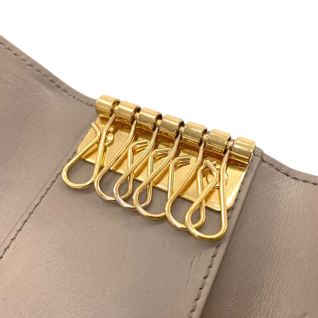 Celine Triomphe Key Holder Calf - 7