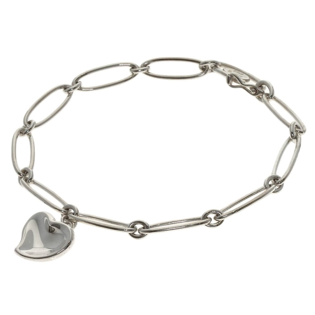 Tiffany&Co. Full Heart Bracelet Silver (1 of 6)