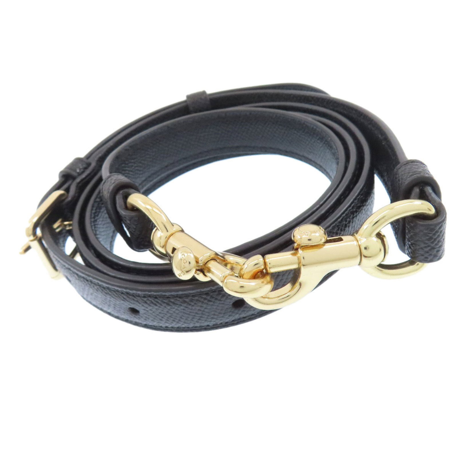 Handbag Leather Coach - 8