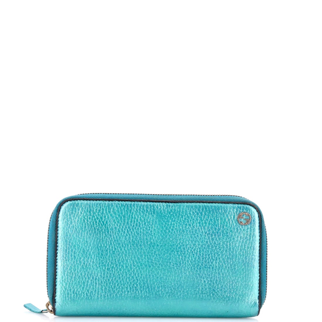 GG Marmont Leather Gucci Wallet Zip Around (1 of 8)
