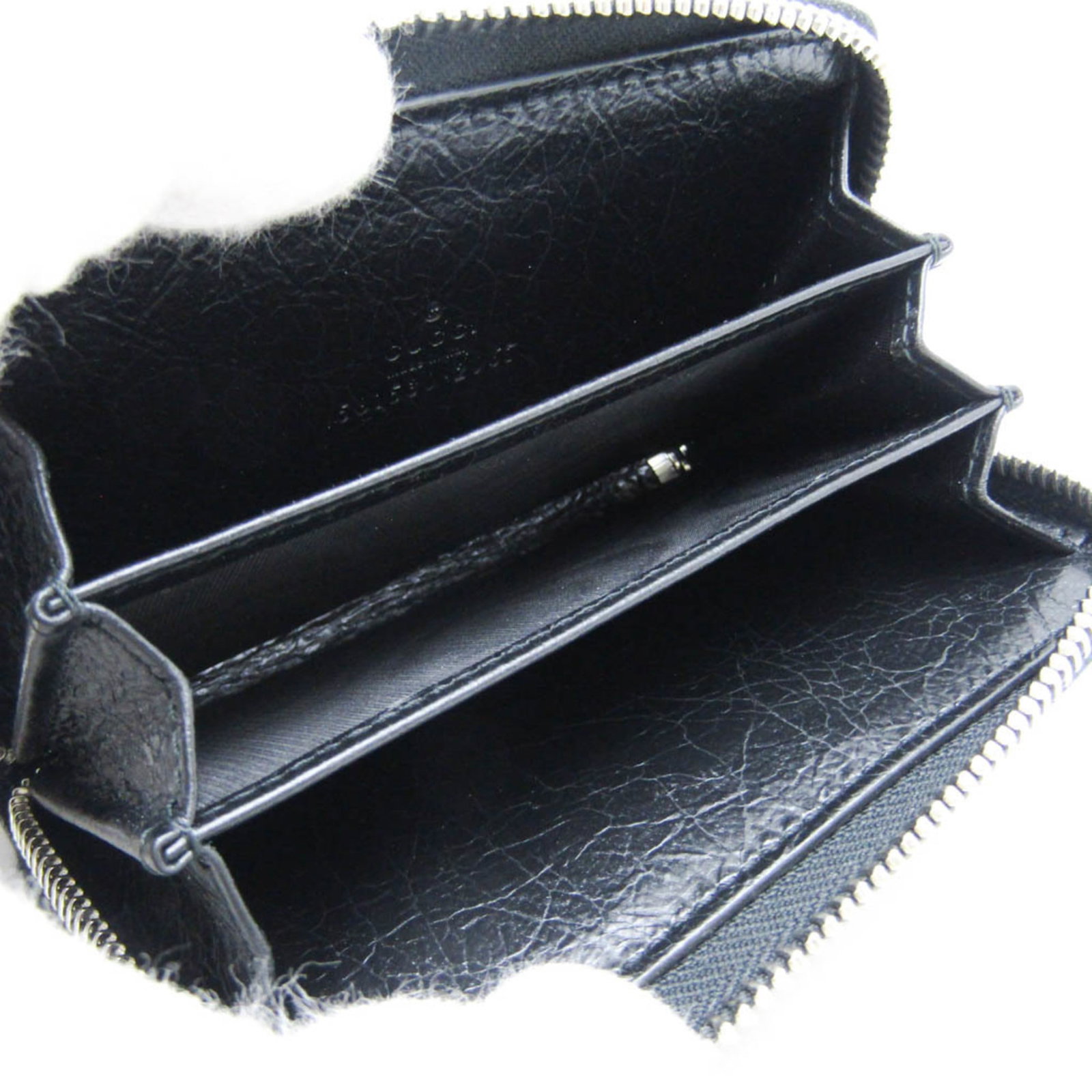 Case card leather gucci - 3