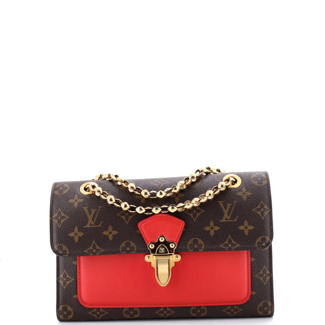 Victoire handbag monogram canvas leather Louis Vuitton (1 of 6)