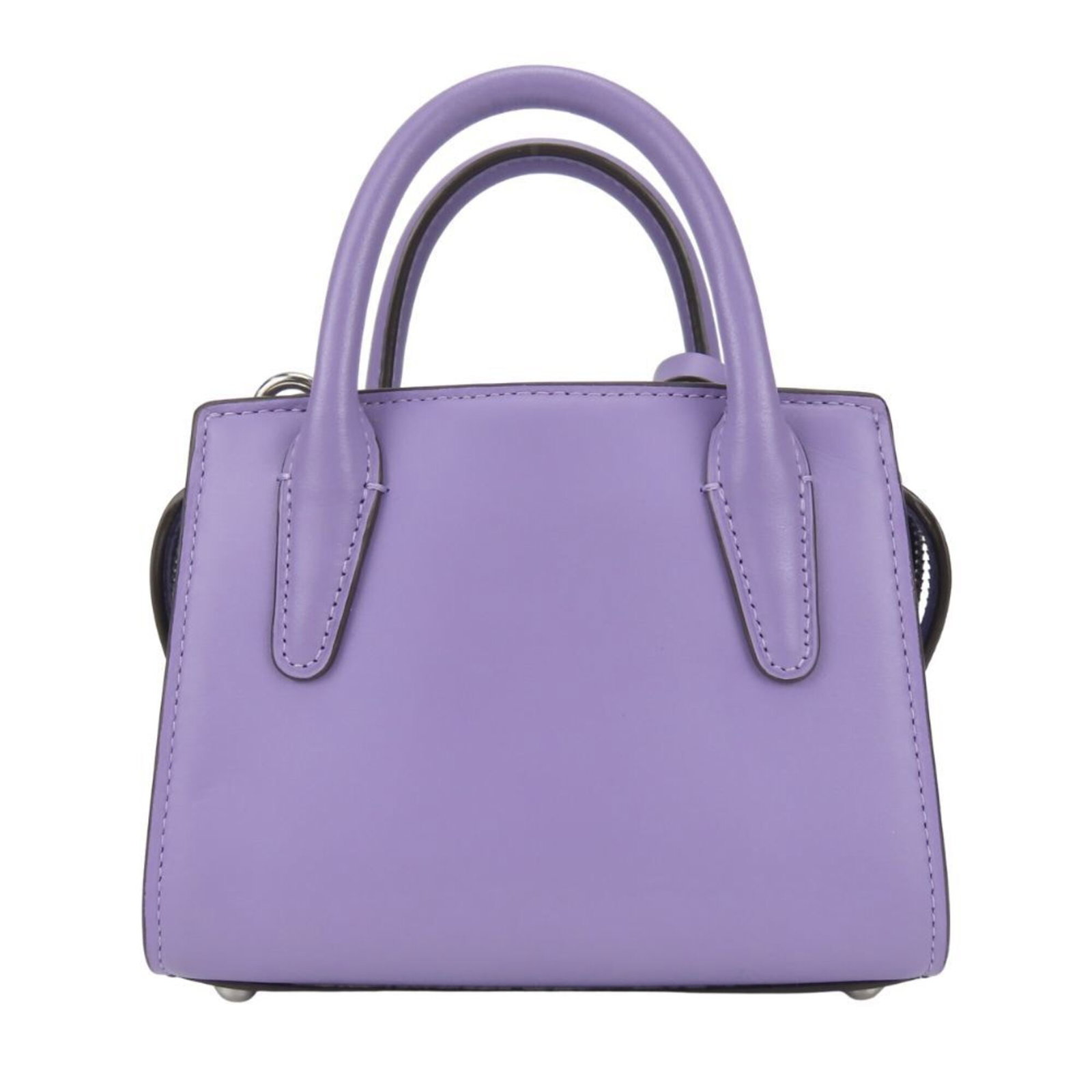 Handbag Leather Coach - 4