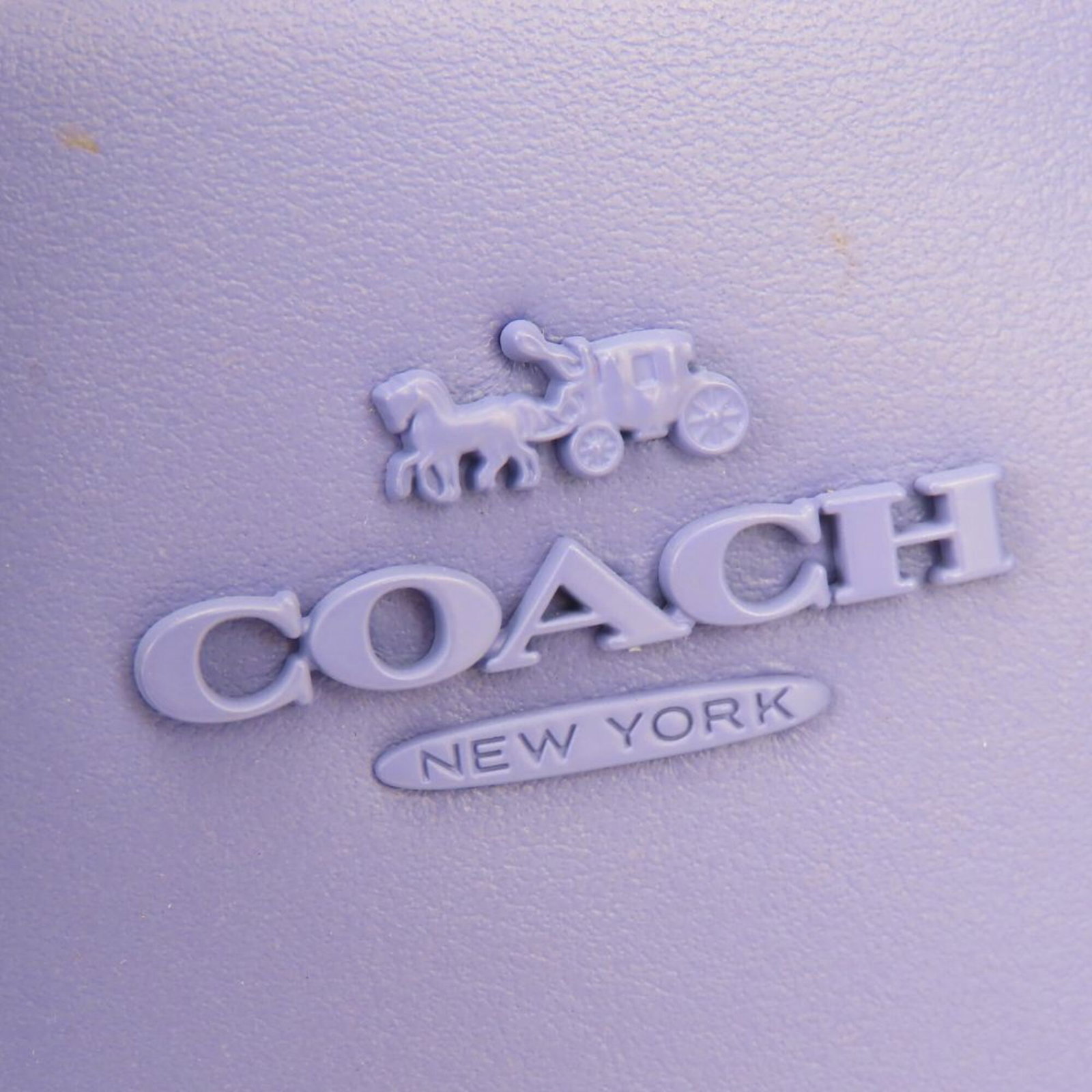 Handbag Leather Coach - 6