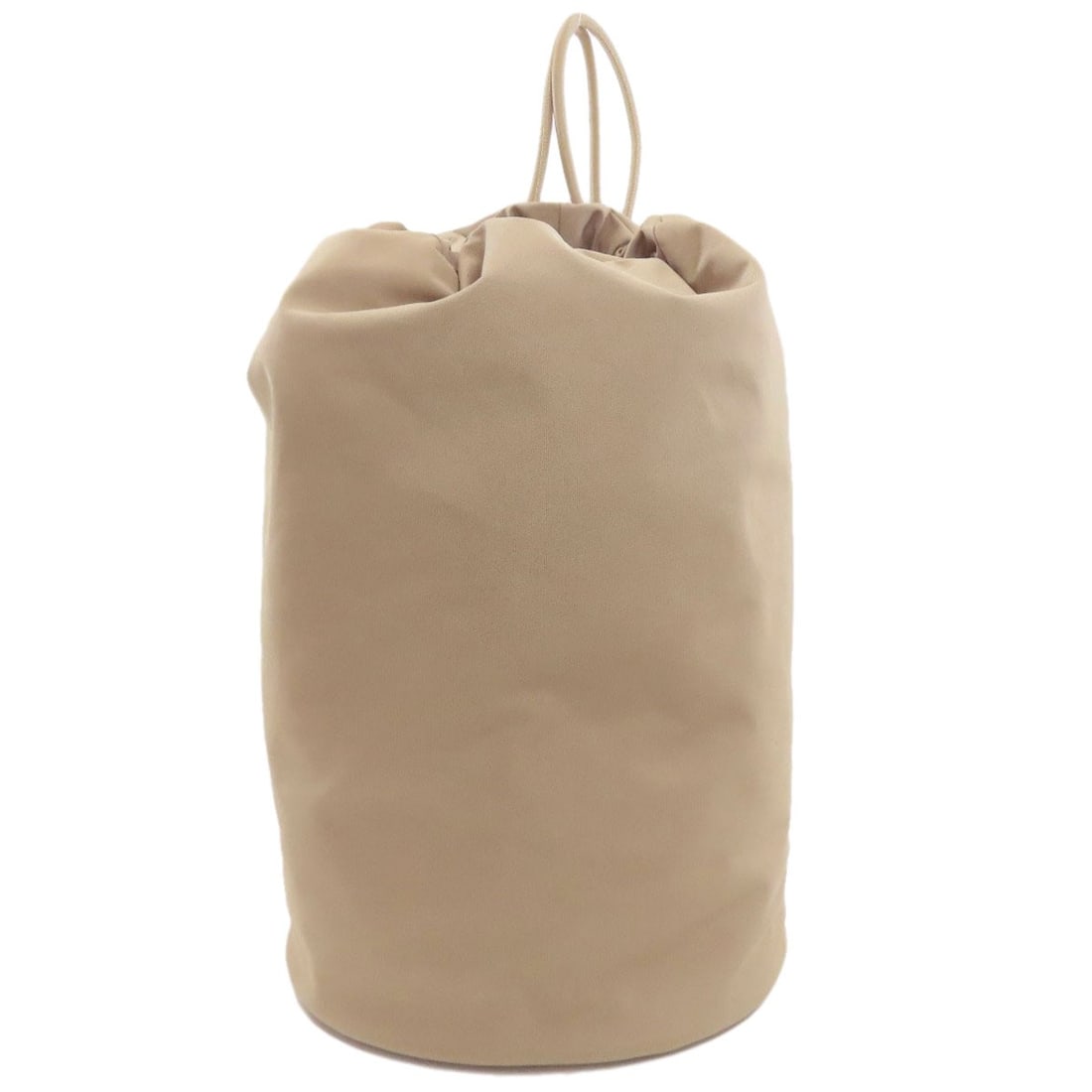 Row The Bag Canvas Backpack Daypack: Row The Bag Canvas Backpack Daypack Beige canvas backpack with classic design, perfect for everyday use. This daypack features a simple yet stylish exterior color and construction, making it a versati