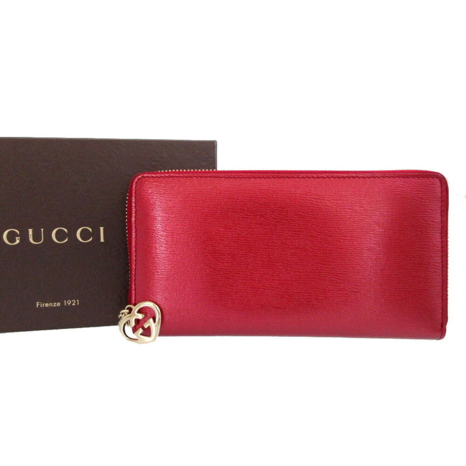 Long Wallet Leather Bi Fold Gucci - 3