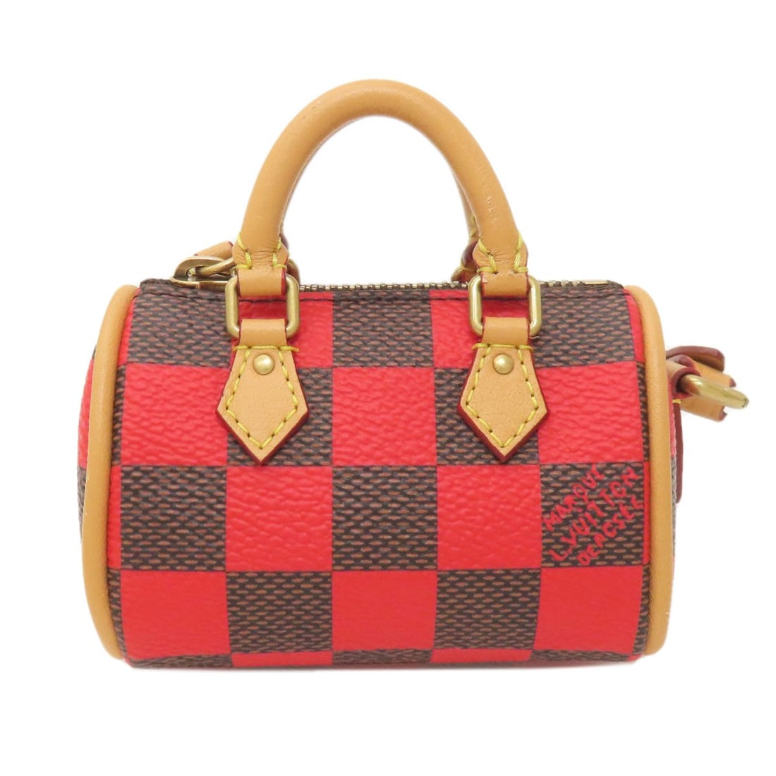Damier Pop Mini Speedy Pouch Accessory Pouch Louis Vuitton M01692: Damier Pop Mini Speedy Pouch Accessory Pouch Louis Vuitton M01692 Damier Pop Mini Speedy Pouch Accessory Pouch Louis Vuitton M01692 - A compact accessory pouch featuring the iconic Damier canvas patte