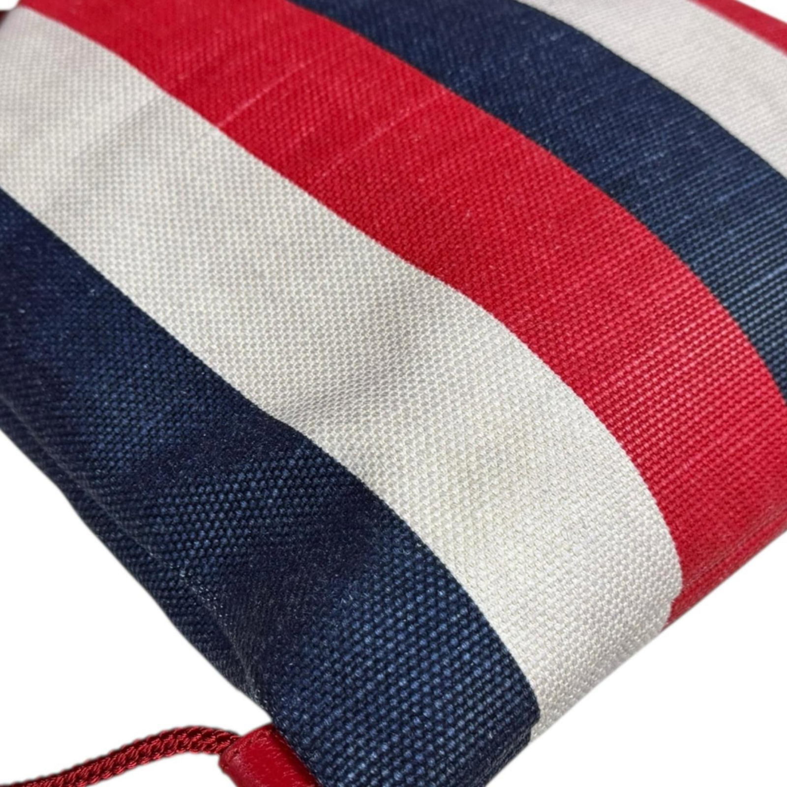 Backpack Leather Canvas Gucci - 10