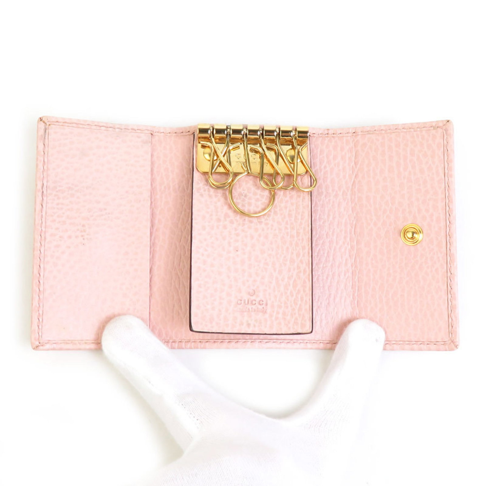 Keycase Leather Gucci - 3