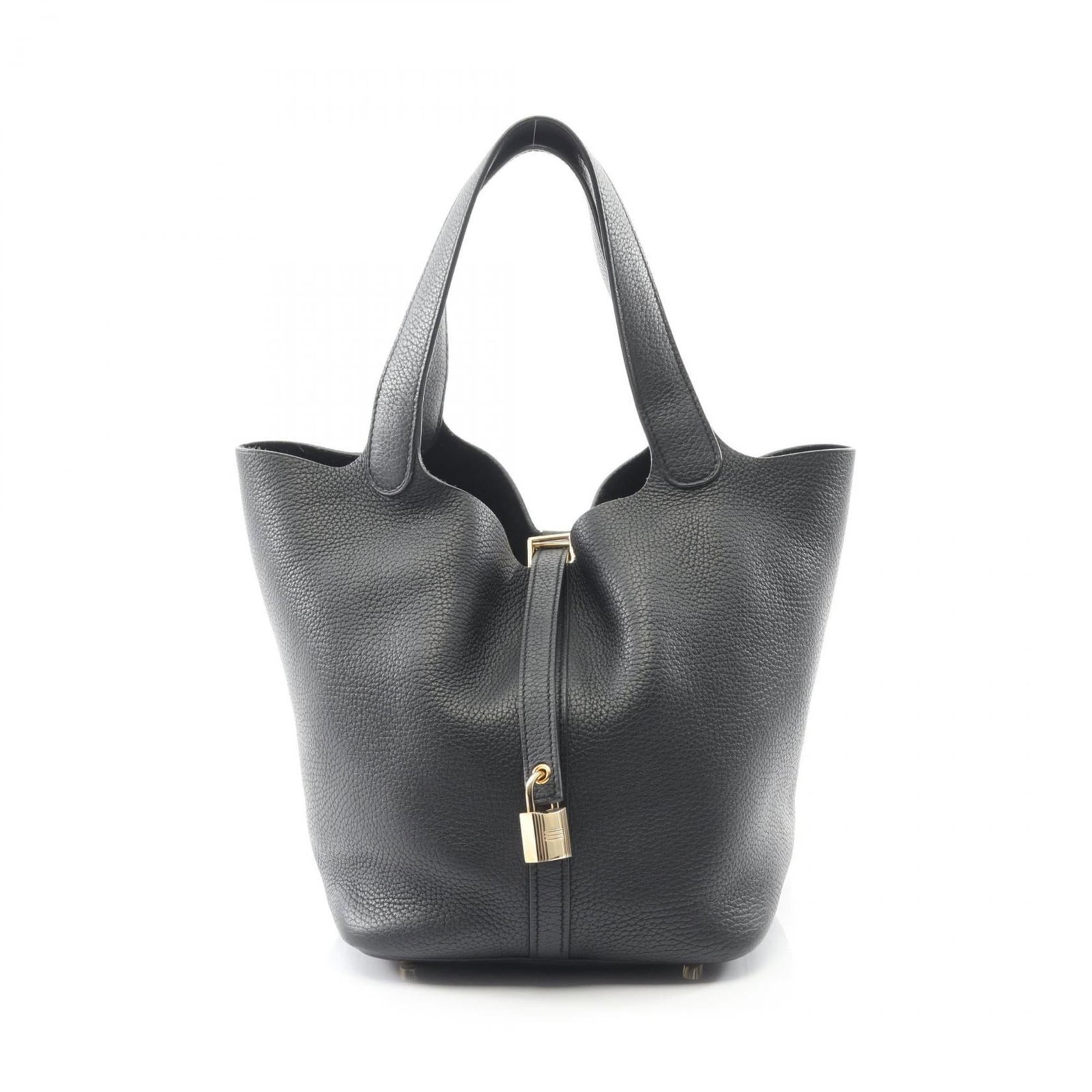 Clemence Leather Hermes Taurillon Handbag: Clemence Leather Hermes Taurillon Handbag Clemence Leather Hermes Taurillon Handbag - A timeless black handbag with a rich, taurillon clemence leather finish. This classic design boasts clean lines an