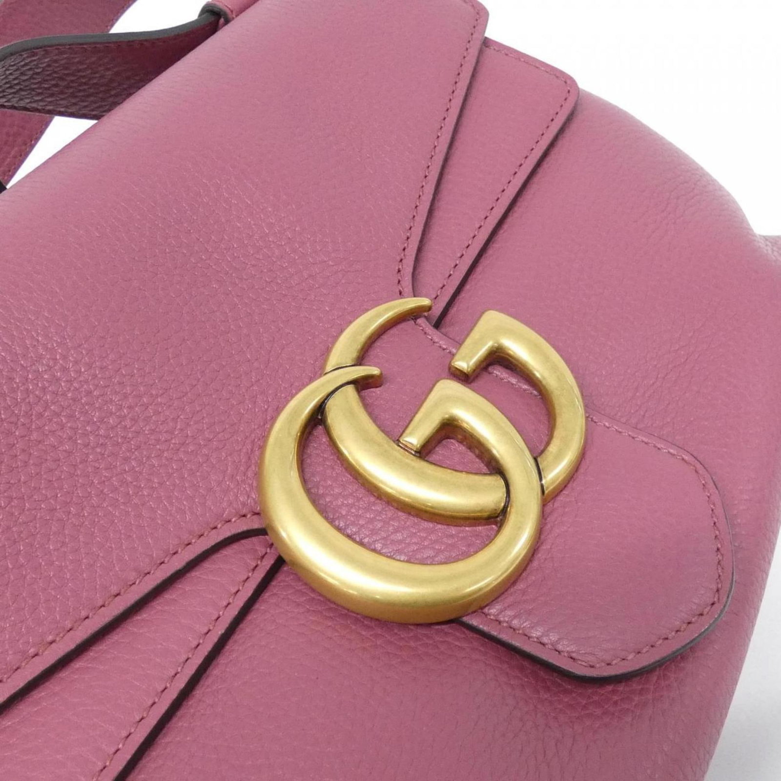 Shoulder Bag Leather Gucci - 4