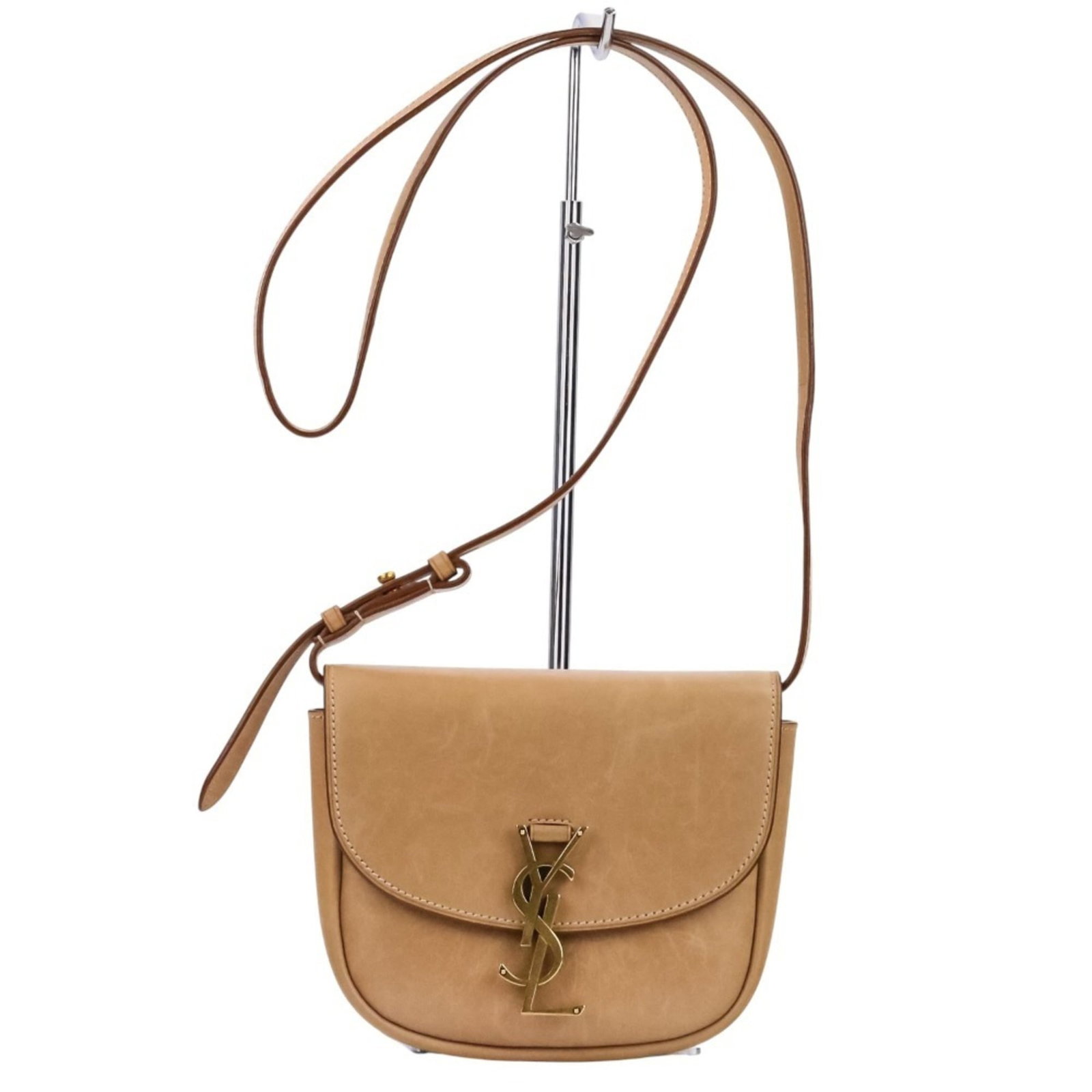 Saint Laurent leather shoulder bag: Saint Laurent leather shoulder bag The Yves Saint Laurent leather shoulder bag boasts a classic design with clean lines and a timeless silhouette. Crafted from high-quality leather, its durable