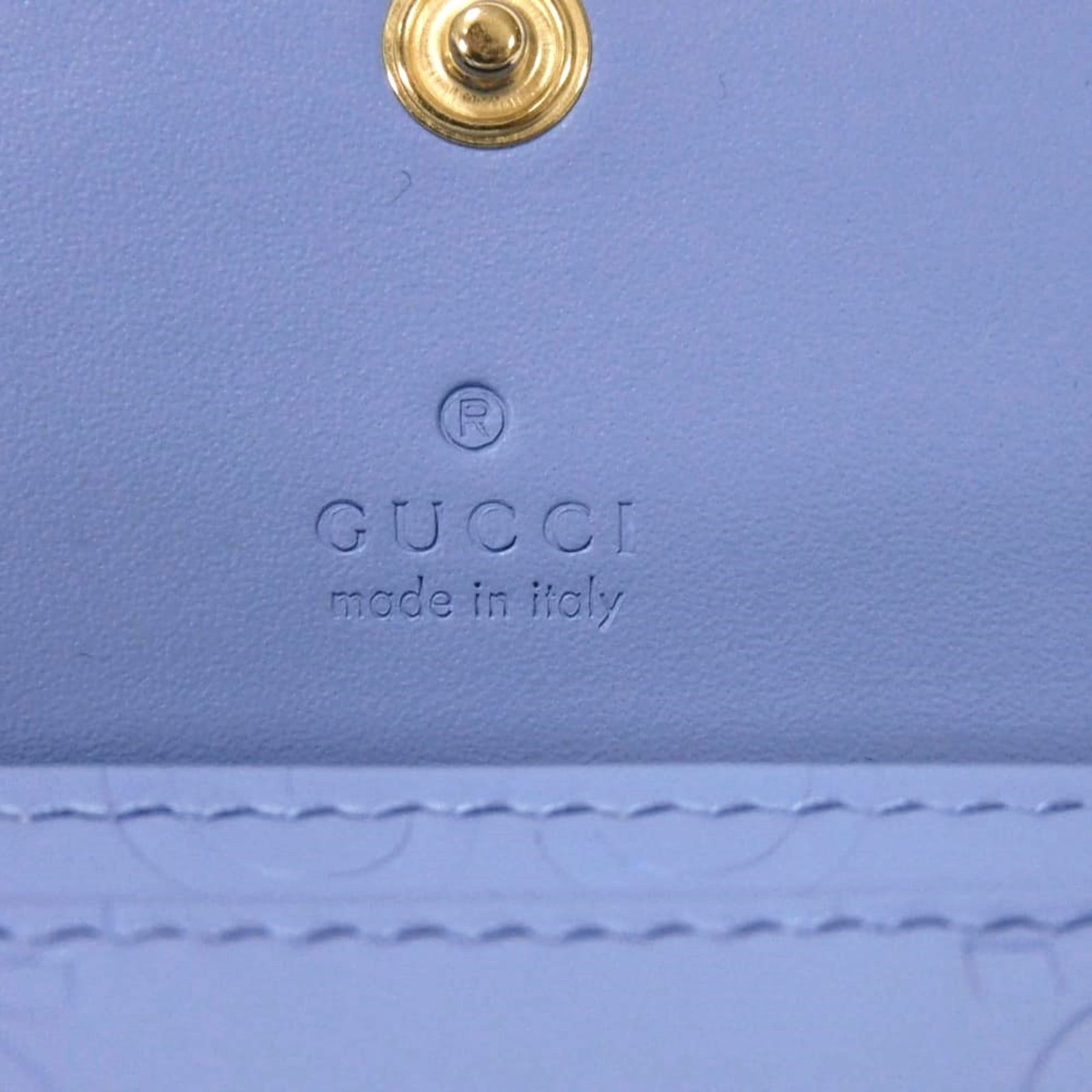 Case card leather gucci - 10