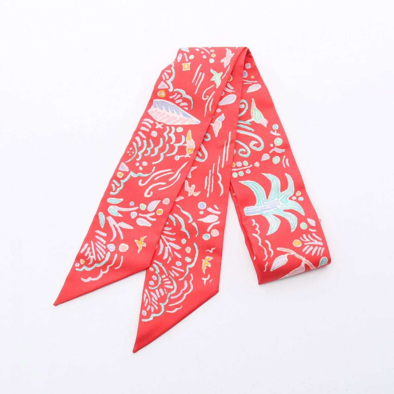 Silk scarf from Hermes - 2