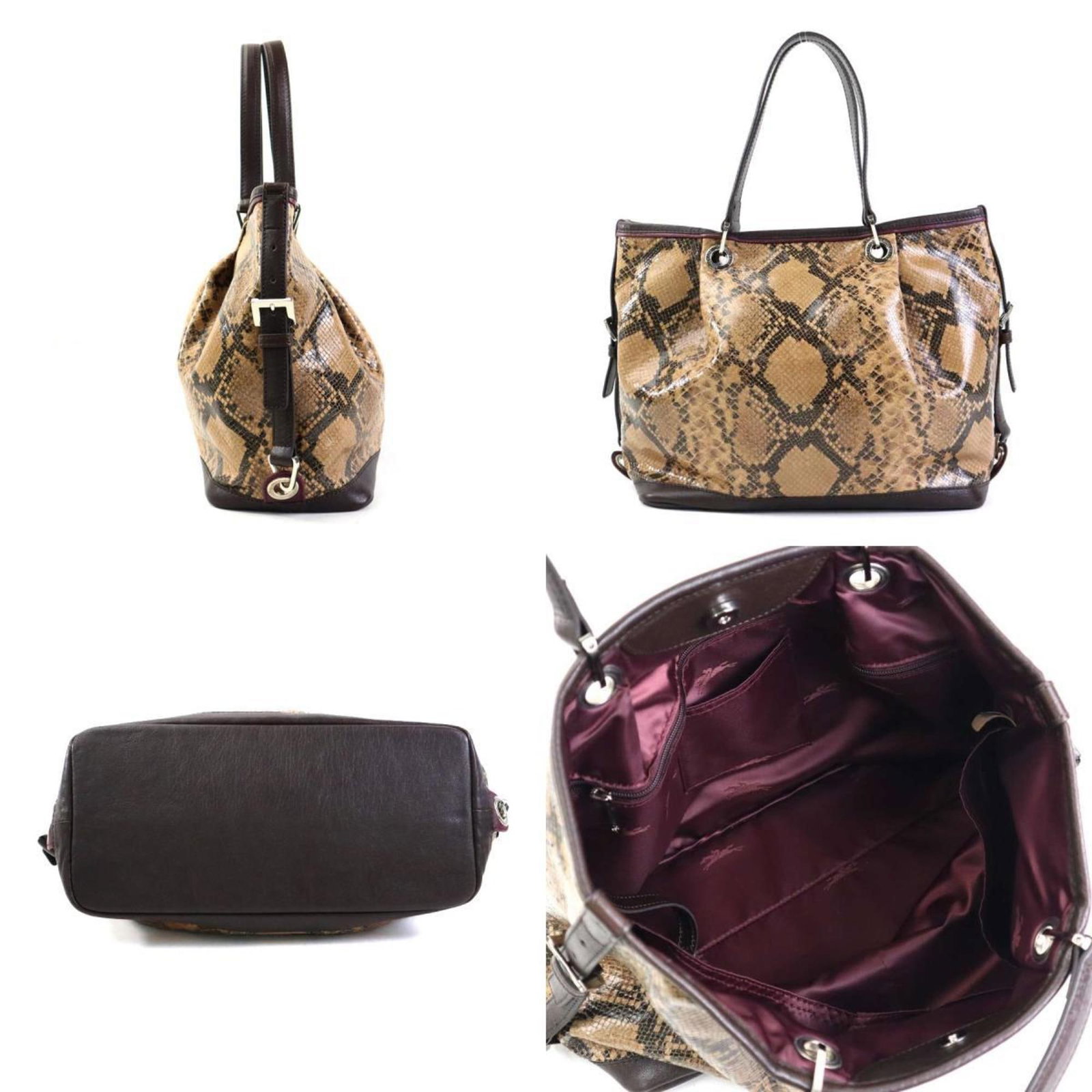 Handbag Leather Longchamp - 2