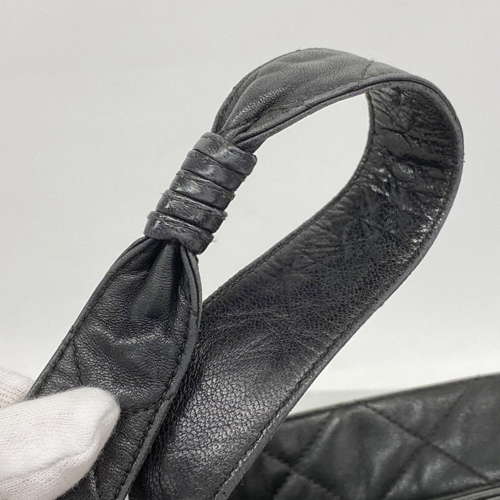 Shoulder bag leather Chanel - 8