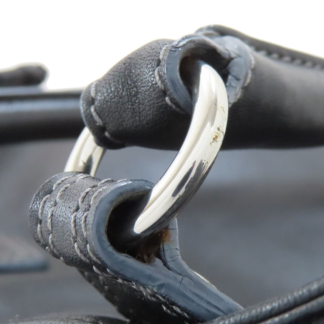 Loewe Logo Handbag Leather - 19