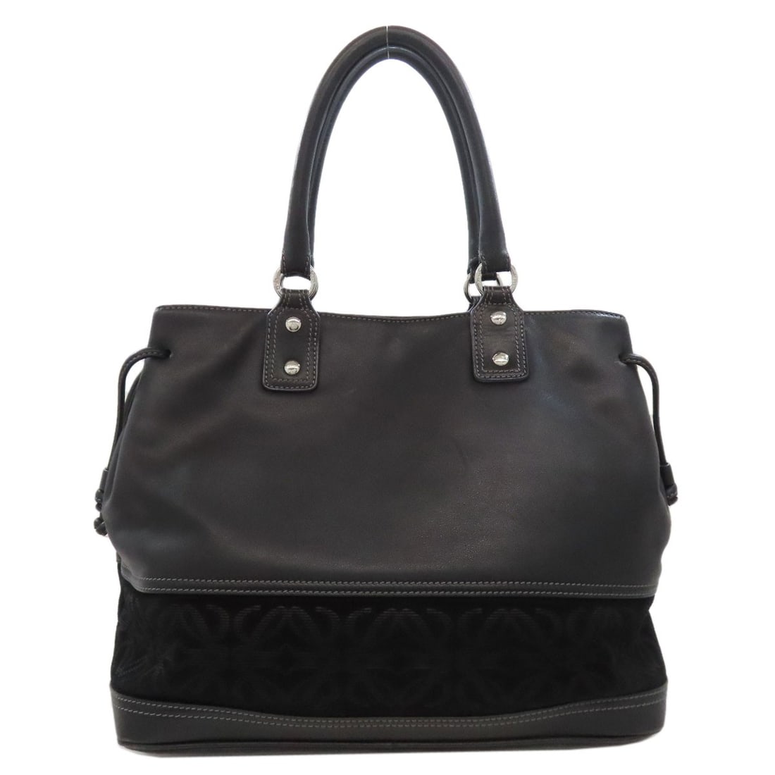 Loewe Logo Handbag Leather - 2