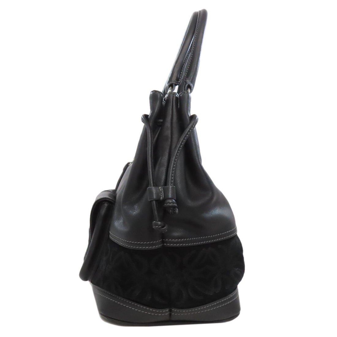 Loewe Logo Handbag Leather - 3