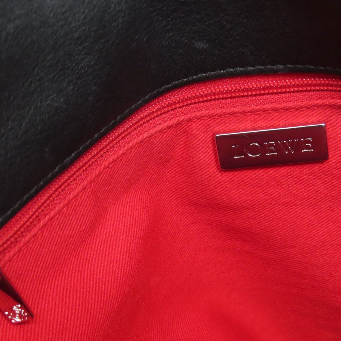 Loewe Logo Handbag Leather - 9