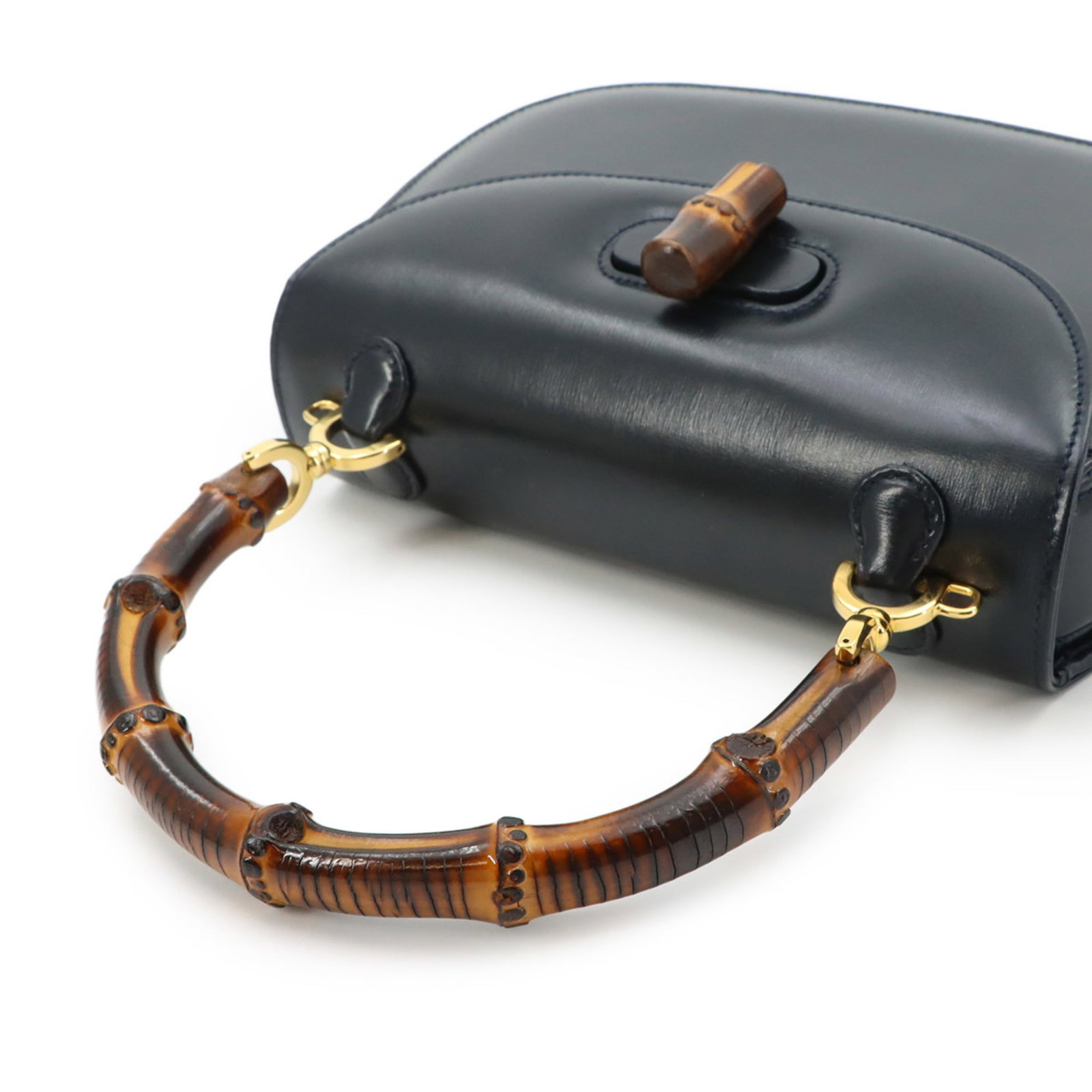 Handbag Leather Gucci - 5