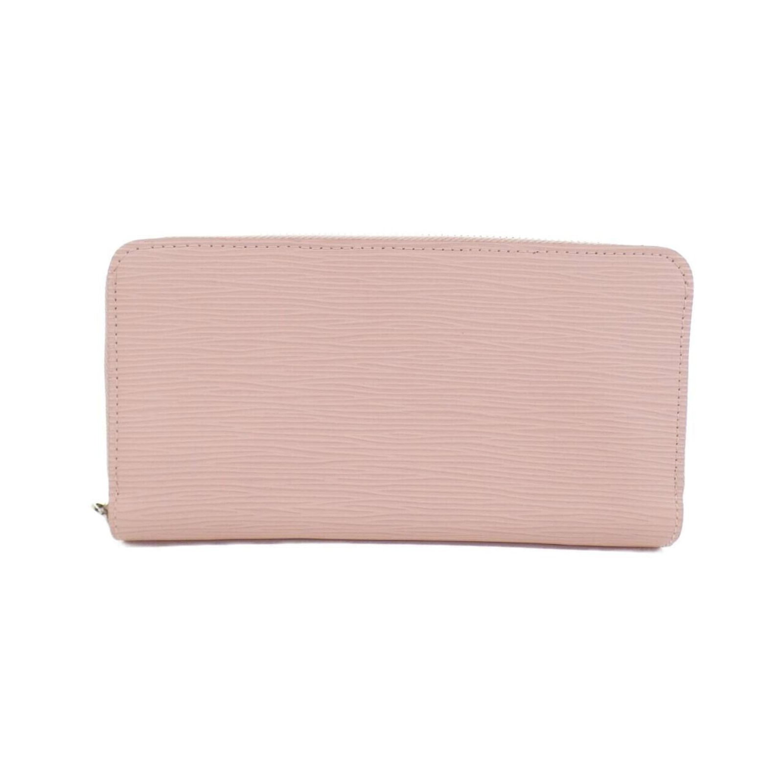 Long Wallet Leather Bi Fold Louis Vuitton: Long Wallet Leather Bi Fold Louis Vuitton Rose Ballerine Long Wallet features Louis Vuitton's signature style, crafted from high-quality calf leather. With its bi-fold design and classic rose