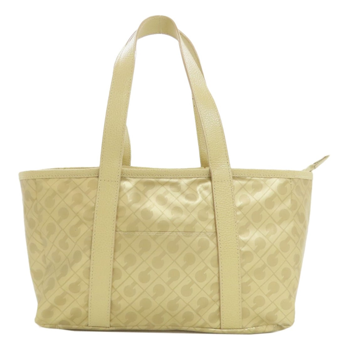 Logo Motif Gherardini Polyester Polyurethane Softy Handbag: Logo Motif Gherardini Polyester Polyurethane Softy Handbag Gold Gherardini Handbag with Polyester Exterior. This Logo Motif handbag features a gold exterior made from polyester and polyurethane softy