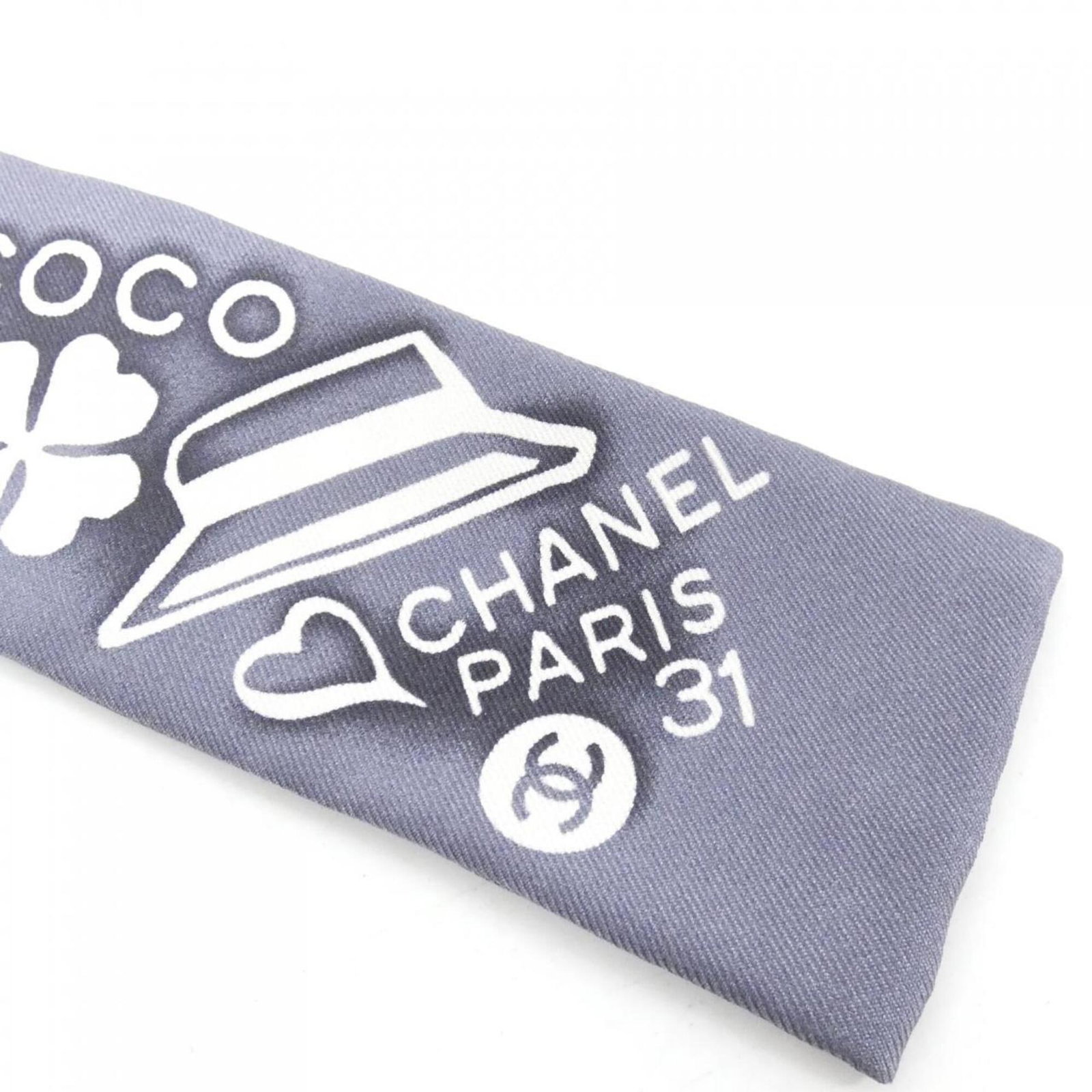 Silk Chanel Headband - 3