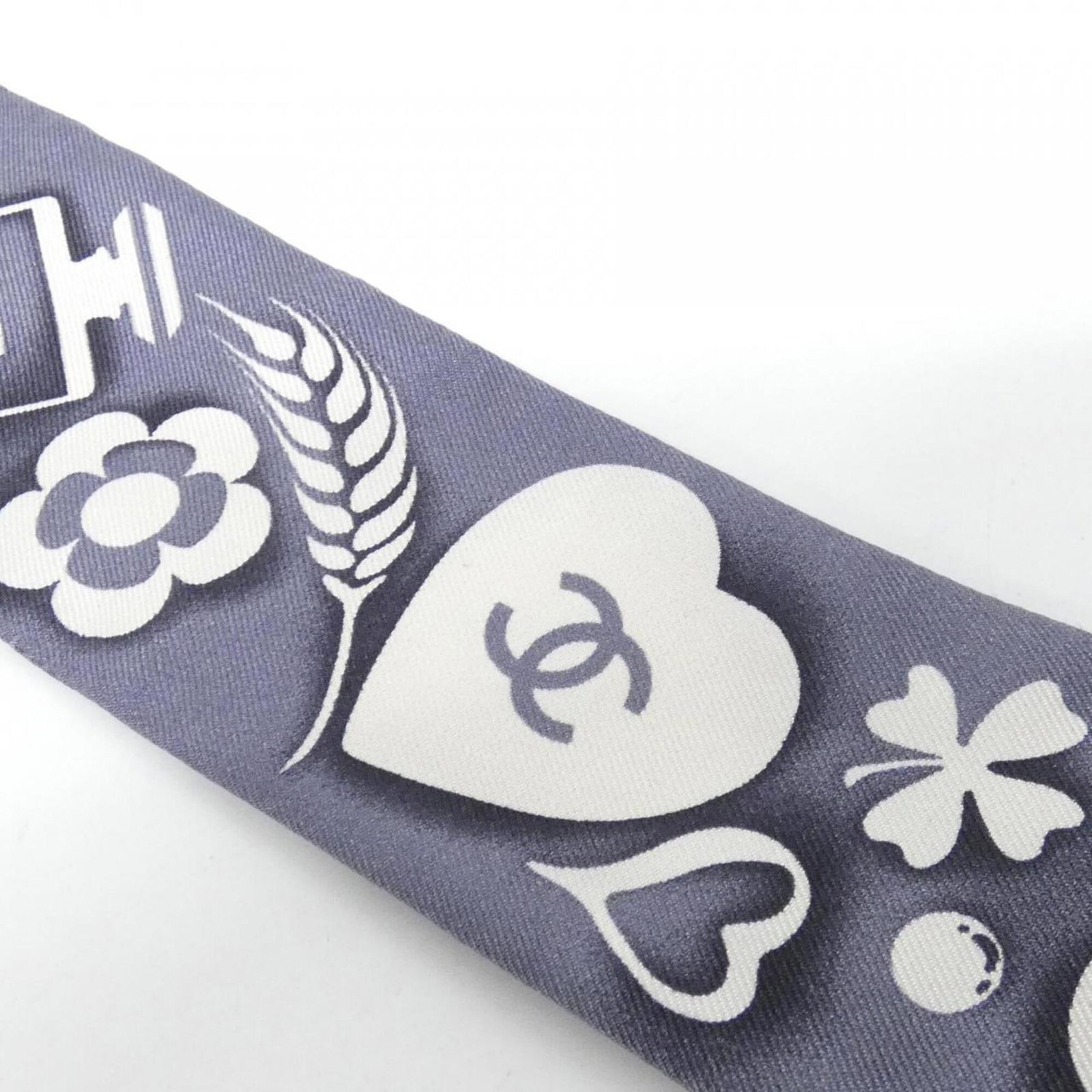 Silk Chanel Headband - 7