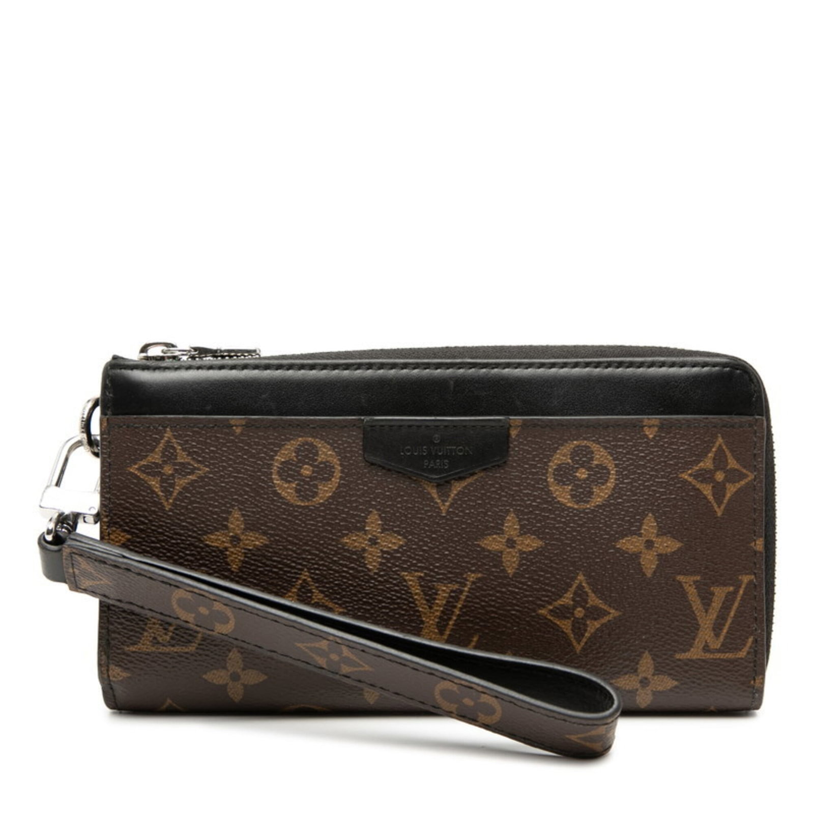 Vuitton Long Pvc Leather Wallet Bi Fold Louis: Vuitton Long Pvc Leather Wallet Bi Fold Louis The Louis Vuitton Long Pvc Leather Wallet Bi Fold in Black features a sleek, bi-fold design with a durable PVC and leather exterior. Measuring 10.5cm x