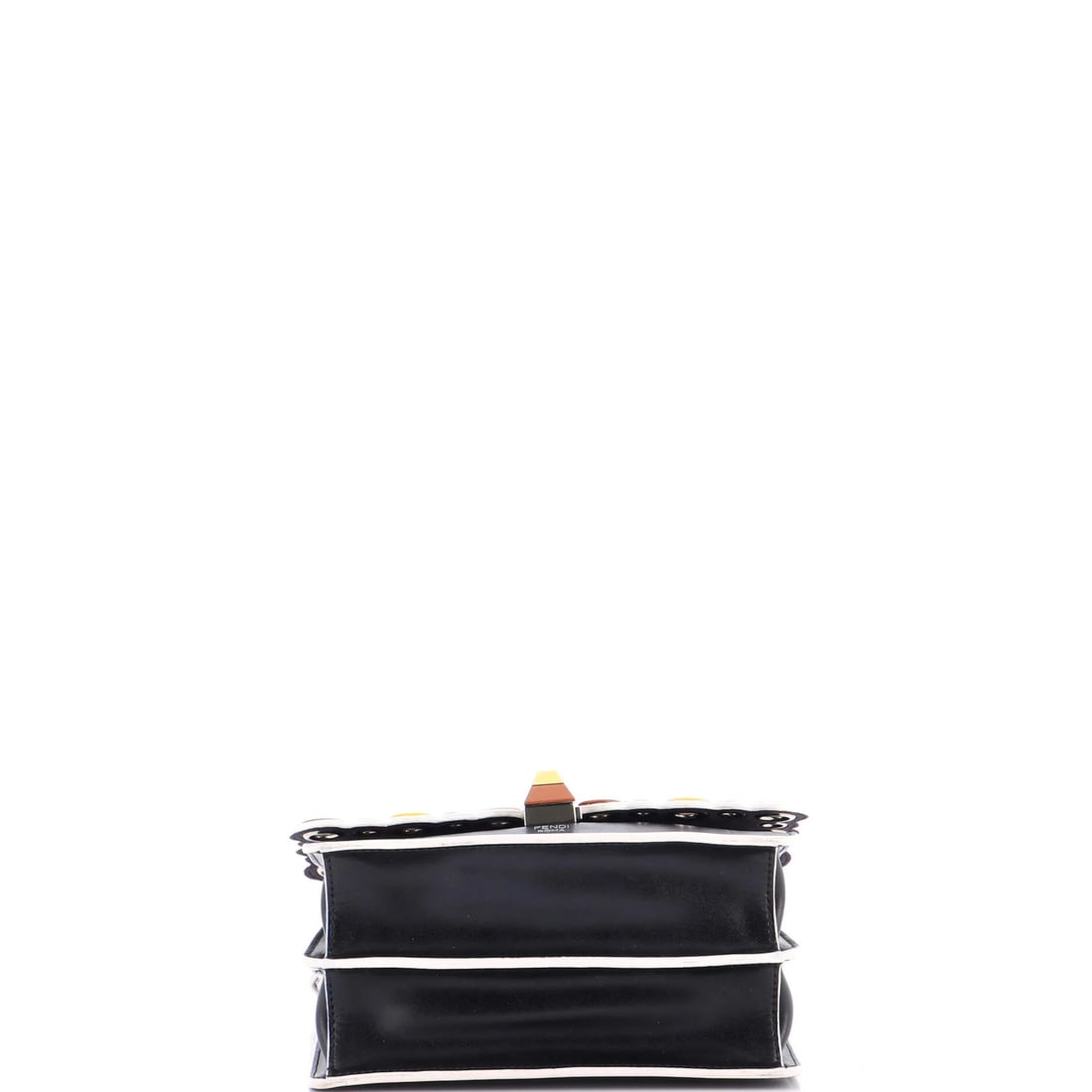 Fendi Kan I Eyelet Bag Small Leather Python - 4
