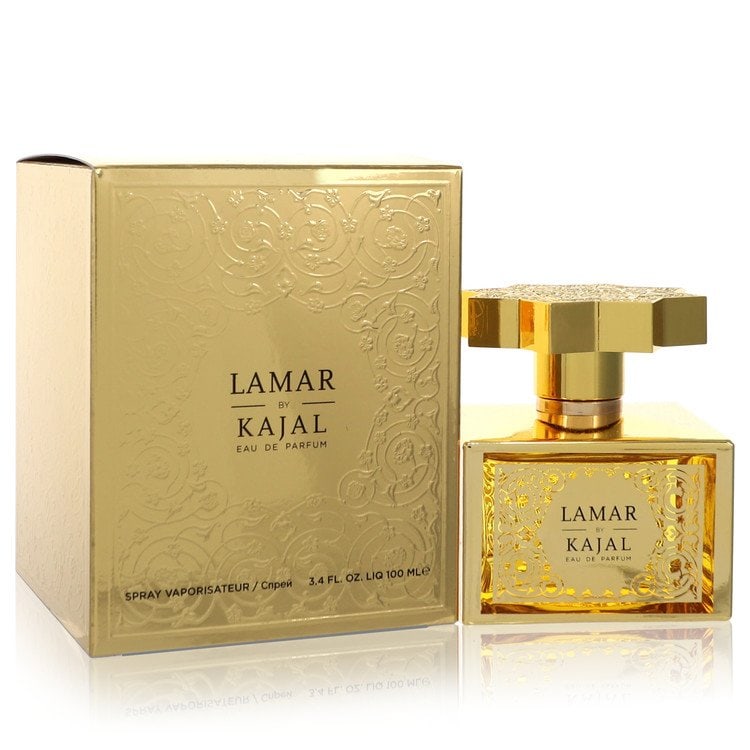 Lamar Cologne By Kajal Eau De Parfum Spray (Unisex): Lamar Cologne By Kajal Eau De Parfum Spray (Unisex) 3.4 oz Eau De Parfum Spray, featuring the signature scent of Kajal's Cologne fragrance for men. This unisex perfume is available in a 500g bottle