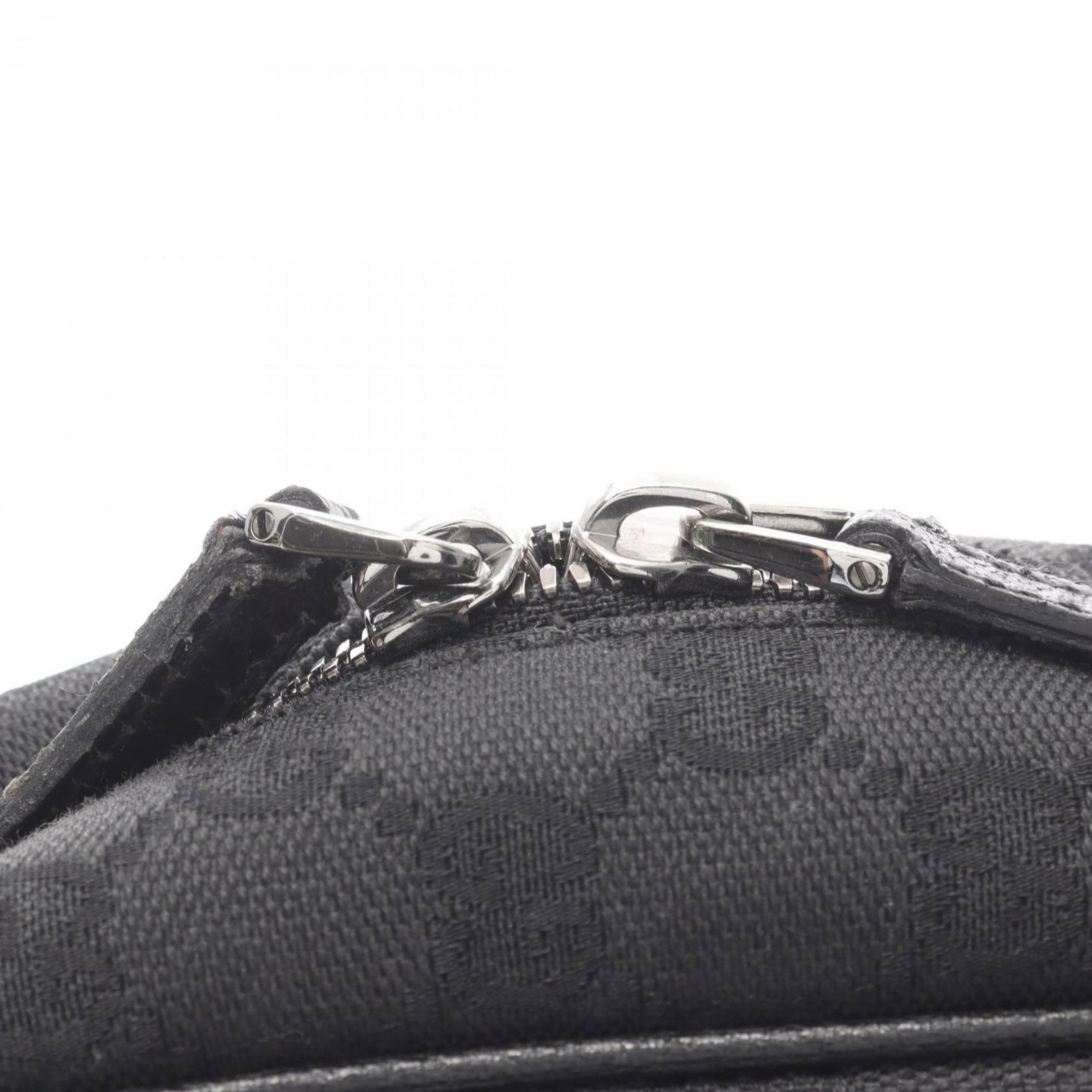 Handbag Canvas Leather Gucci Shoulder Bag - 8