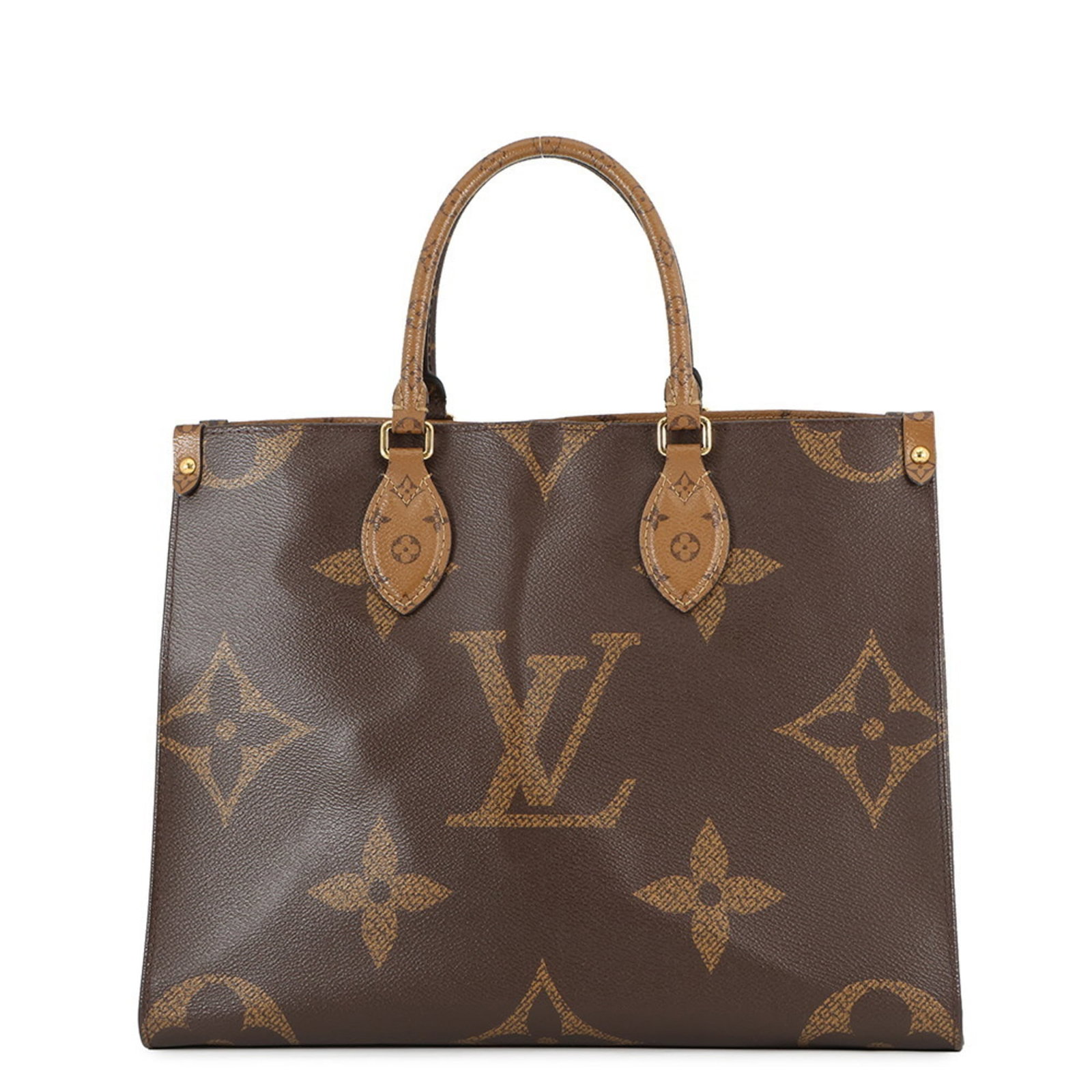 Louis Vuitton Handbag Tote Bag Monogram Reverse Monogram: Louis Vuitton Handbag Tote Bag Monogram Reverse Monogram Monogram Reverse Louis Vuitton tote bag in bold red color, featuring the iconic reversible monogram pattern. With its classic design and spacio