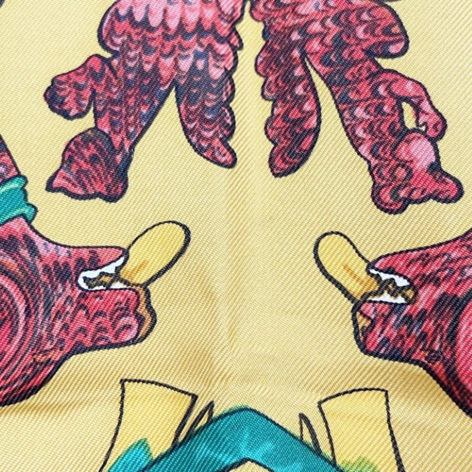 Silk scarf from Hermes - 2
