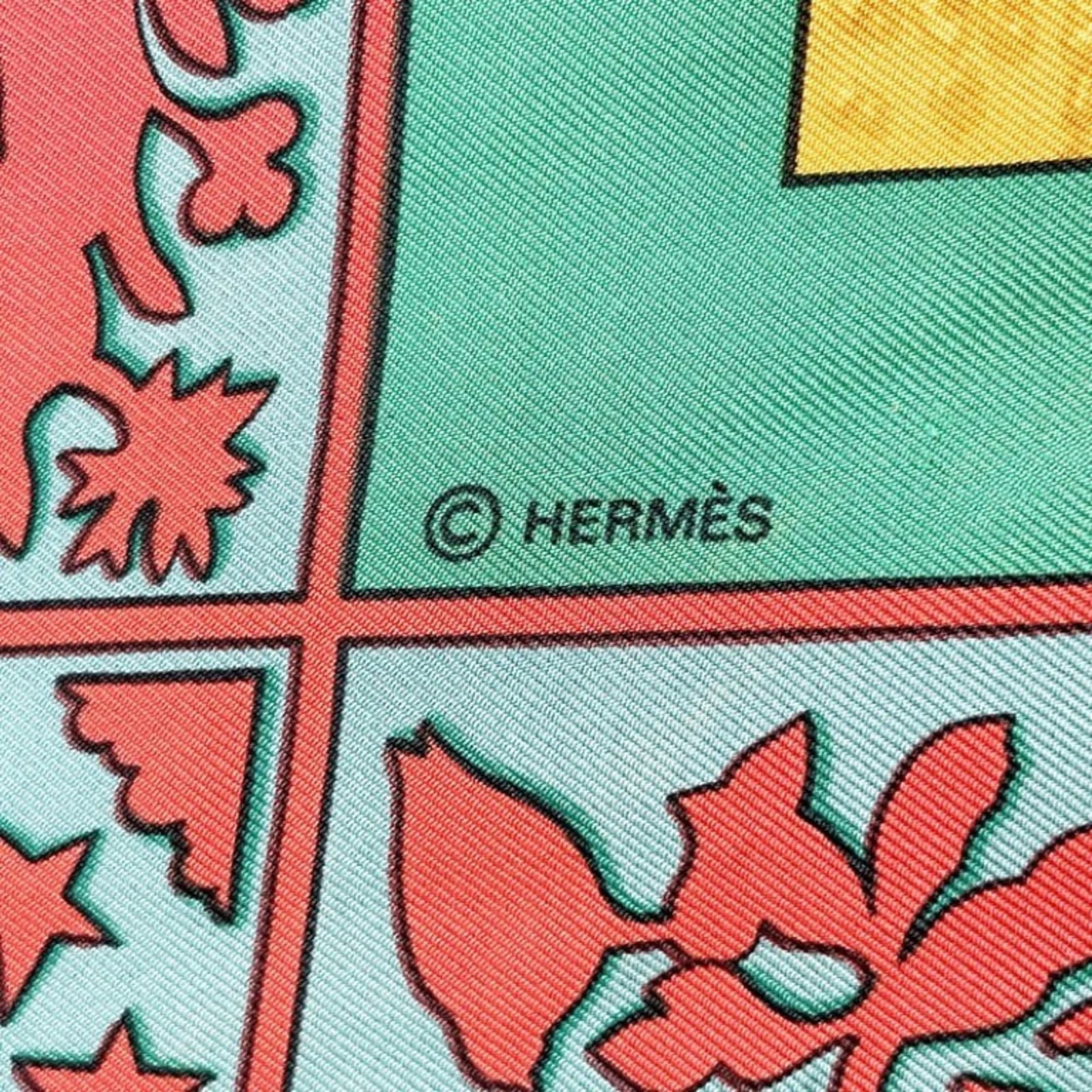 Silk scarf from Hermes - 4