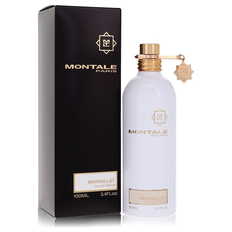 Montale Mukhallat Perfume By Montale Eau De Parfum Spray: Montale Mukhallat Perfume By Montale Eau De Parfum Spray Montale Mukhallat is an Eau De Parfum Spray available in a 3.4 oz size, weighing approximately 500 grams. This fragrance for women bears a