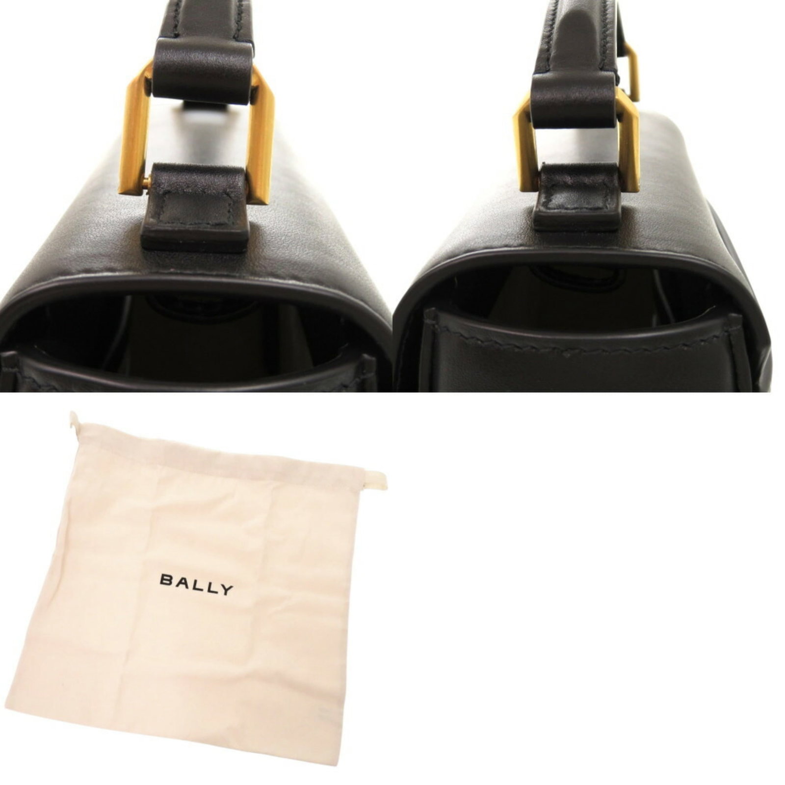 Handbag Leather Bally - 11