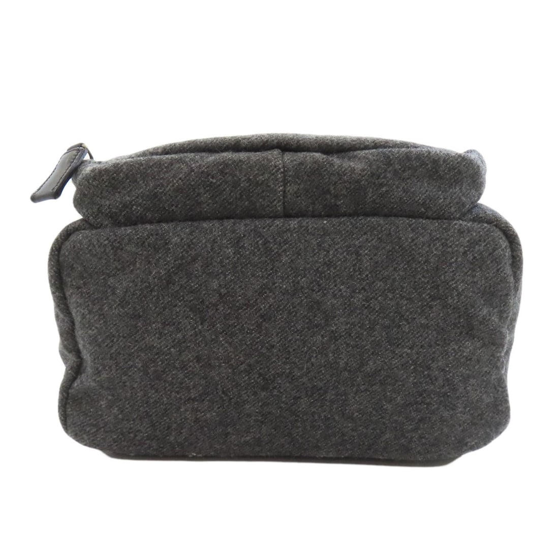 Prada Wool Backpack Daypack Hardware - 4
