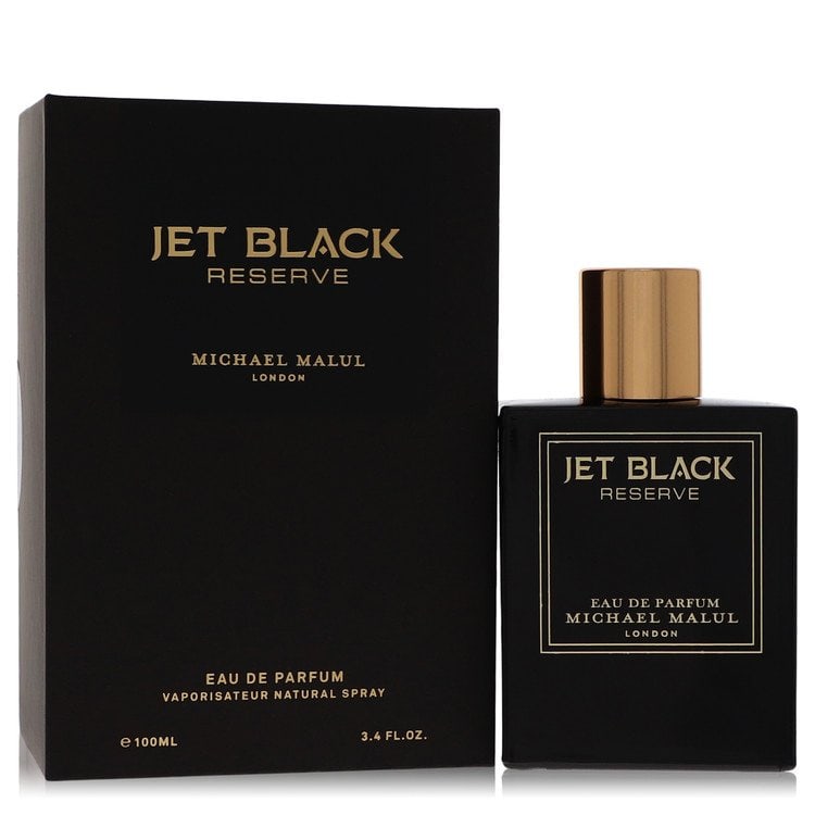 Jet Black Reserve Cologne By Michael Malul Eau De Parfum Spray: Jet Black Reserve Cologne By Michael Malul Eau De Parfum Spray Jet Black Reserve Cologne by Michael Malul Eau De Parfum Spray is a men's fragrance featuring cologne notes. With an eau de parfum
