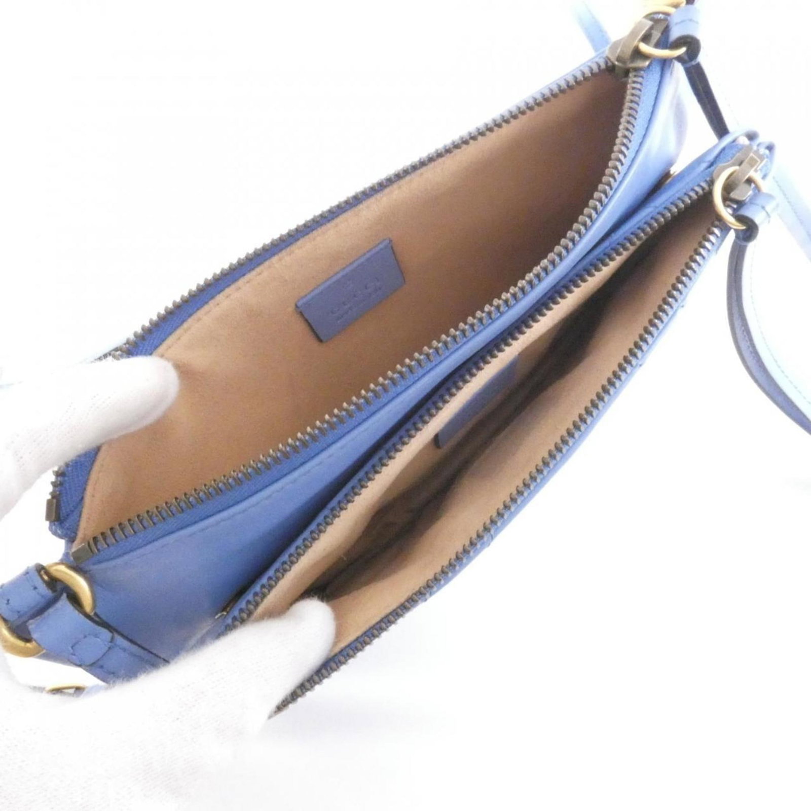 Shoulder Bag Leather Gucci - 9