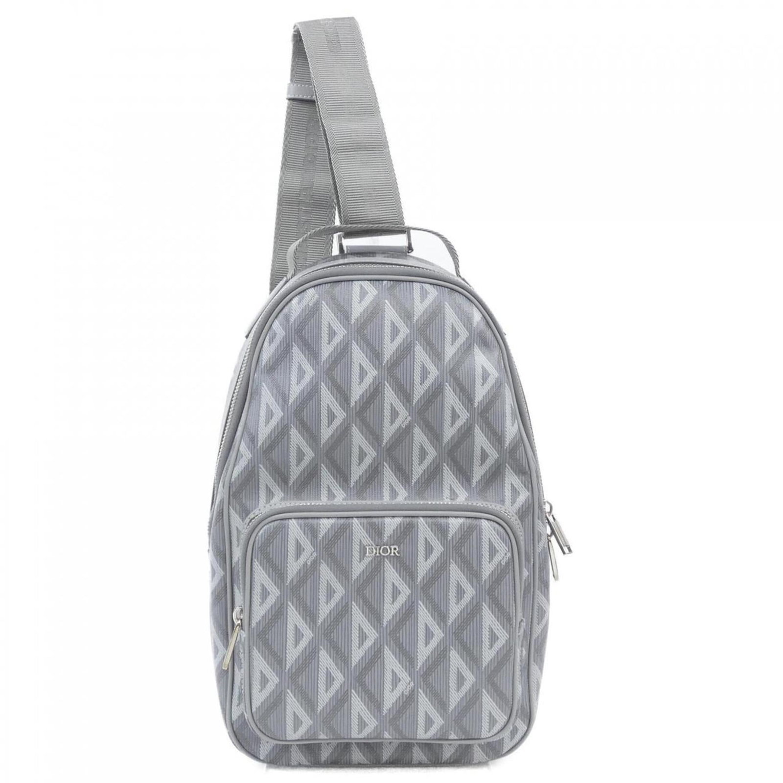 Handbag sling bag by Dior: Handbag sling bag by Dior Gray Dior sling bag with a classic design, measuring 33cm x 20cm x 10cm. The bag shows traces of usage and minor scratches/dirt, but remains in good condition. A pre-owned ac