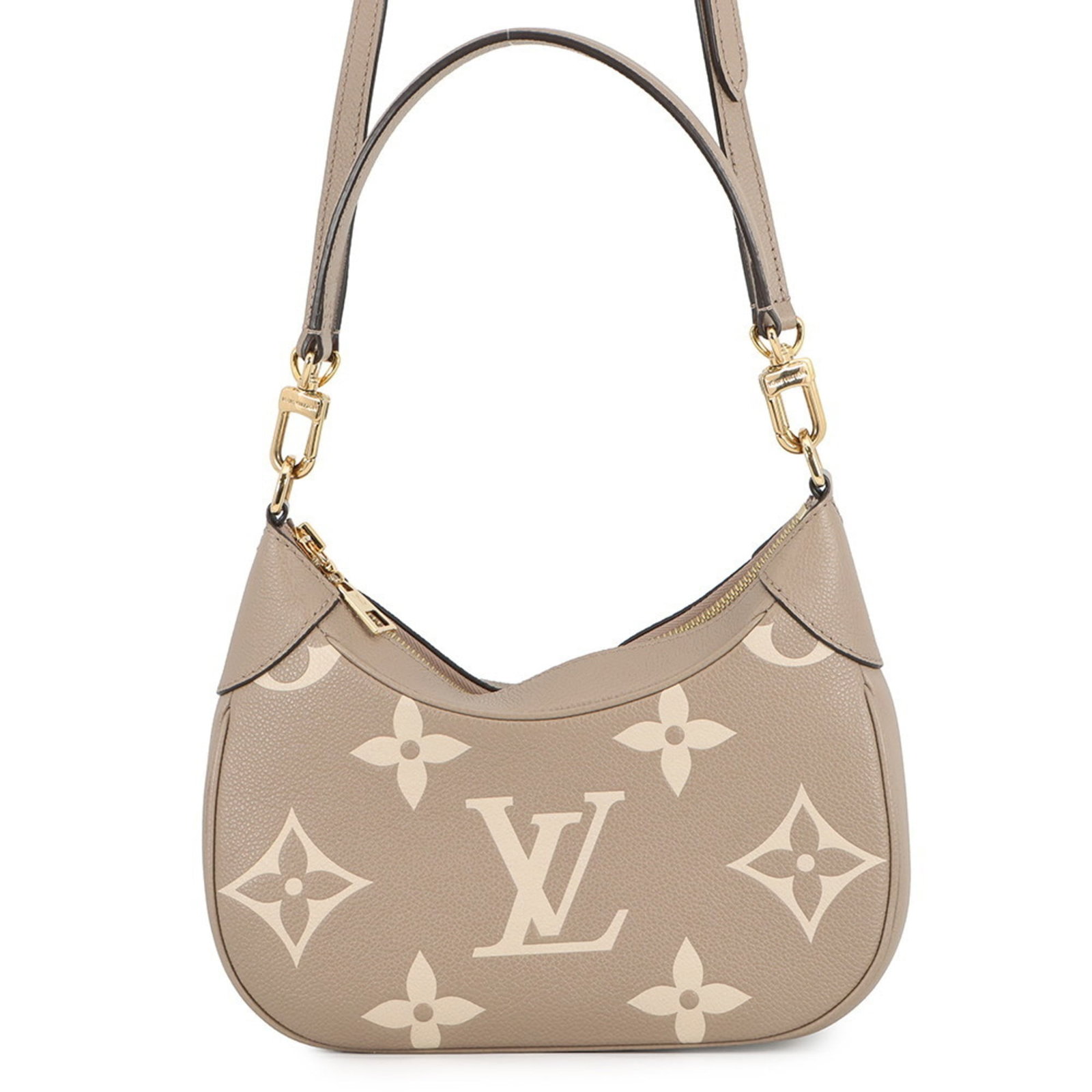 Louis Vuitton Handbag Shoulder Bag Monogram Empreinte: Louis Vuitton Handbag Shoulder Bag Monogram Empreinte The Louis Vuitton Handbag Shoulder Bag Monogram Empreinte boasts its iconic cream and tourterelle color combination, featuring the signature