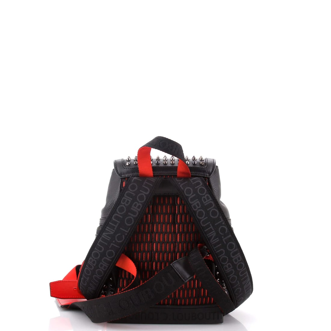 Small Leather Spiked Backpack Explorafunk Christian - 3