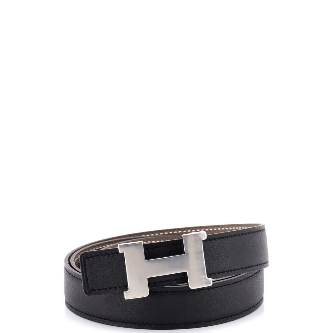 Leather Thin Hermes Constance Belt Reversible (1 of 3)